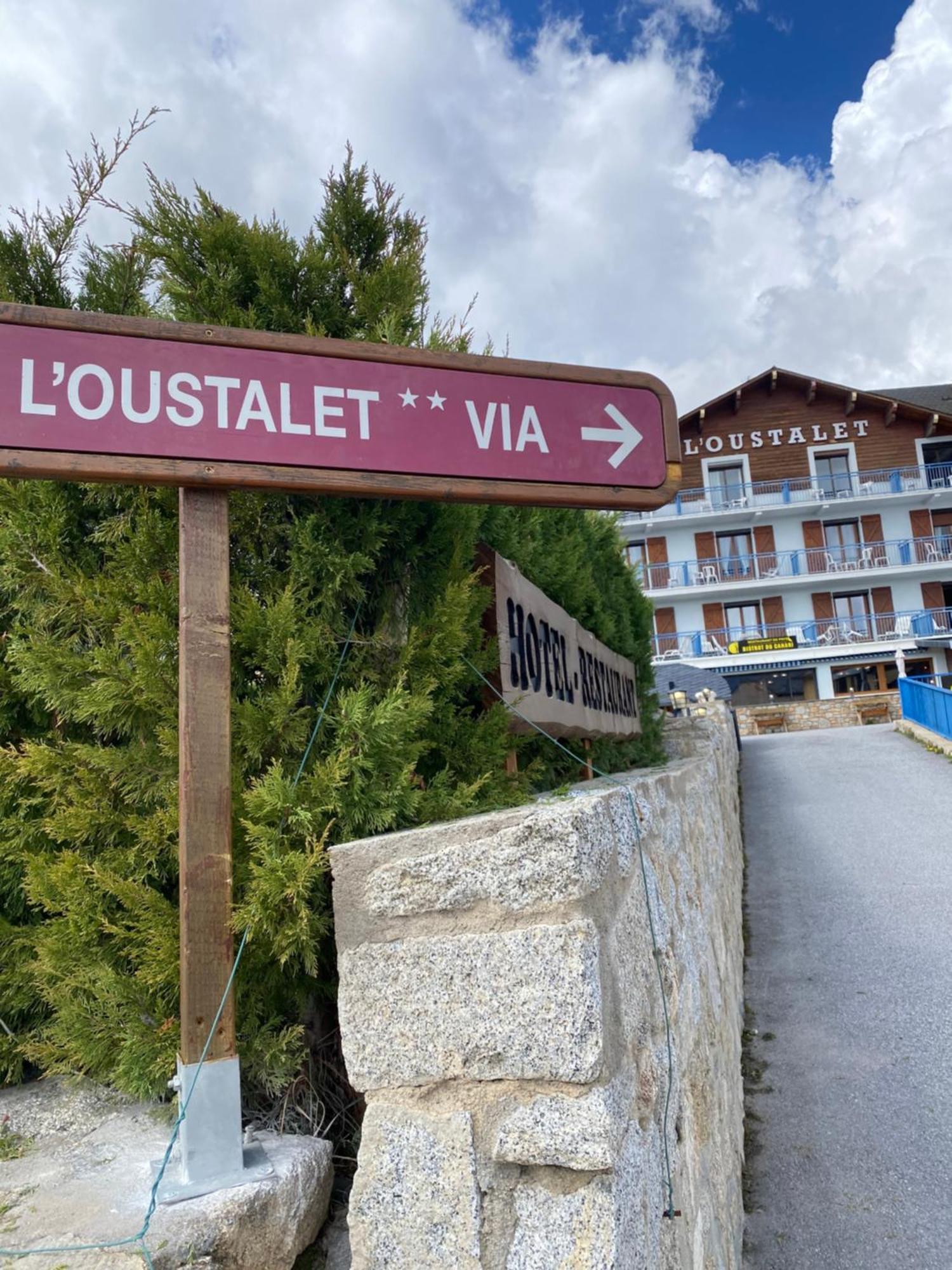 Hotel L'Oustalet Font-Romeu-Odeillo-Via Esterno foto